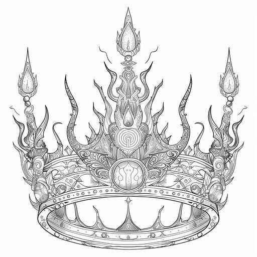 Krone Ausmalbilder 162