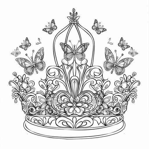 Krone Ausmalbilder 204