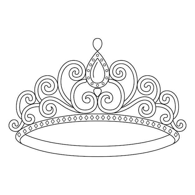 Krone Ausmalbilder 285