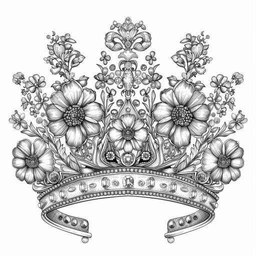 Krone Ausmalbilder 390