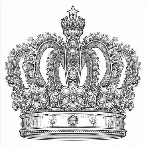 Krone Ausmalbilder 608