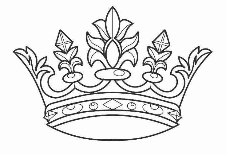 Krone Ausmalbilder 951