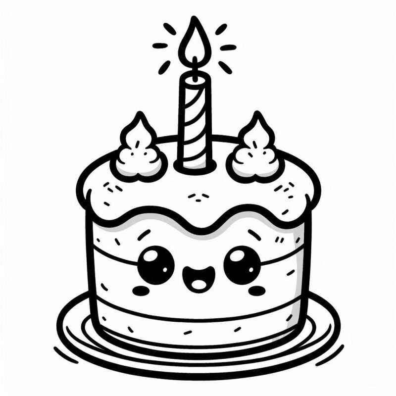 Kuchen Ausmalbilder 903