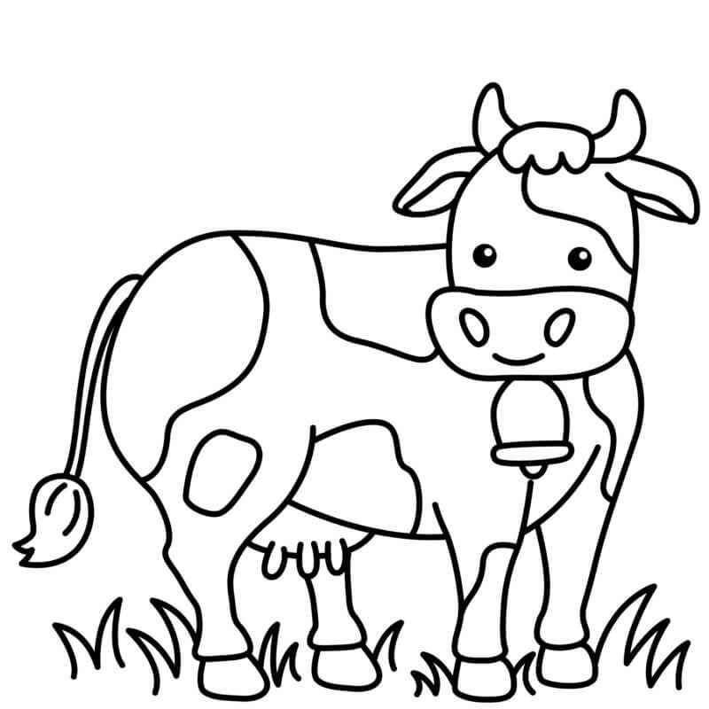 Kühe Ausmalbilder 637