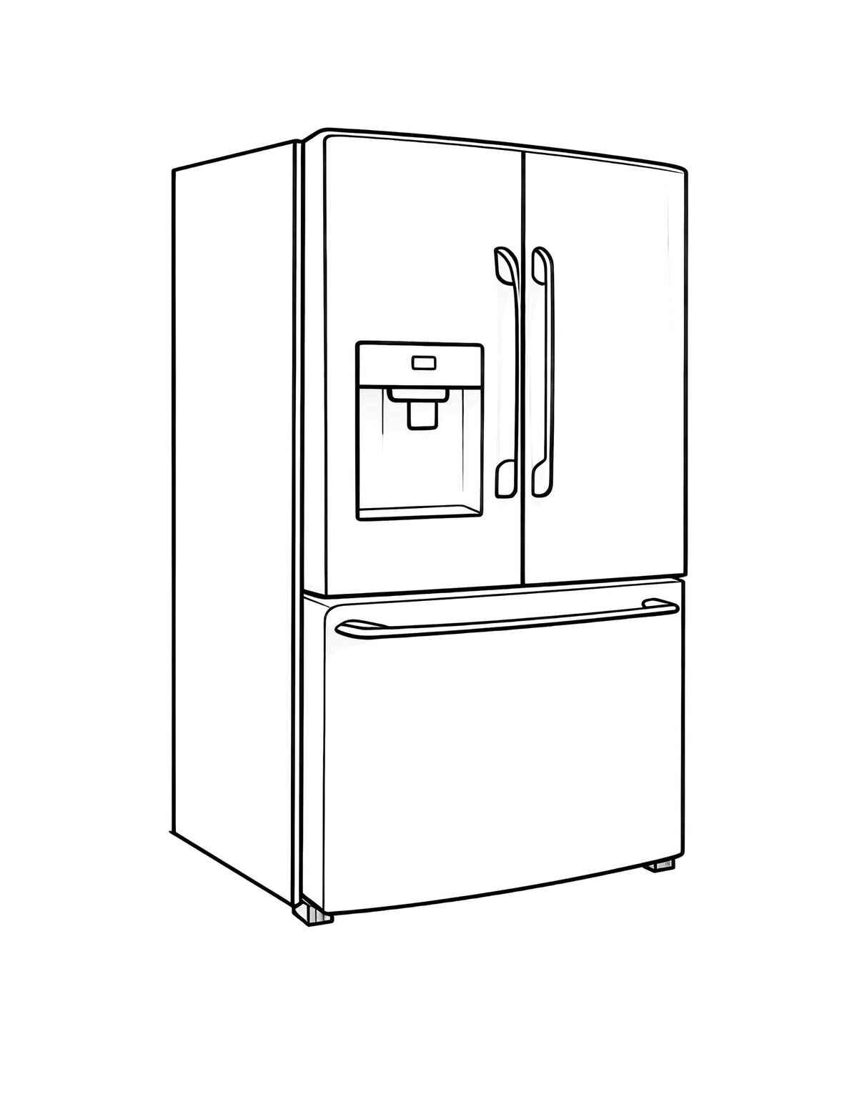 Kühlschrank Ausmalbilder 101