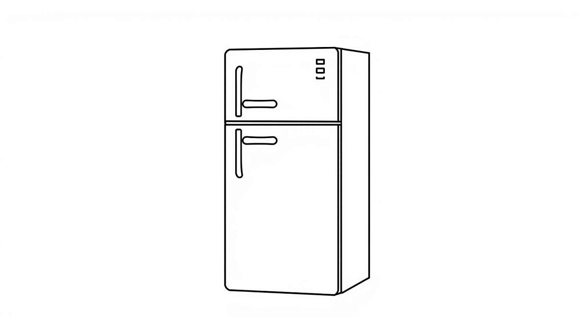 Kühlschrank Ausmalbilder 330
