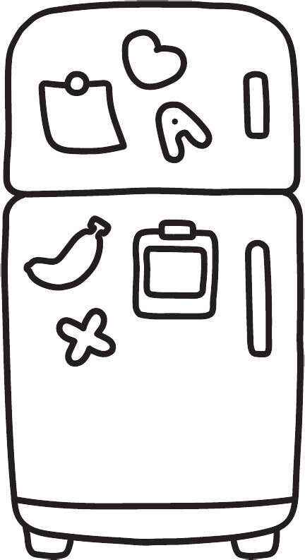 Kühlschrank Ausmalbilder 523