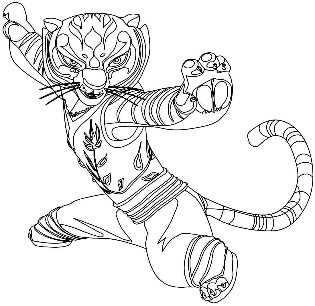 Kung Fu Panda Ausmalbilder 208