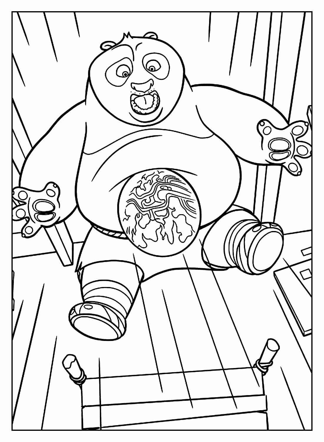 Kung Fu Panda Ausmalbilder 272