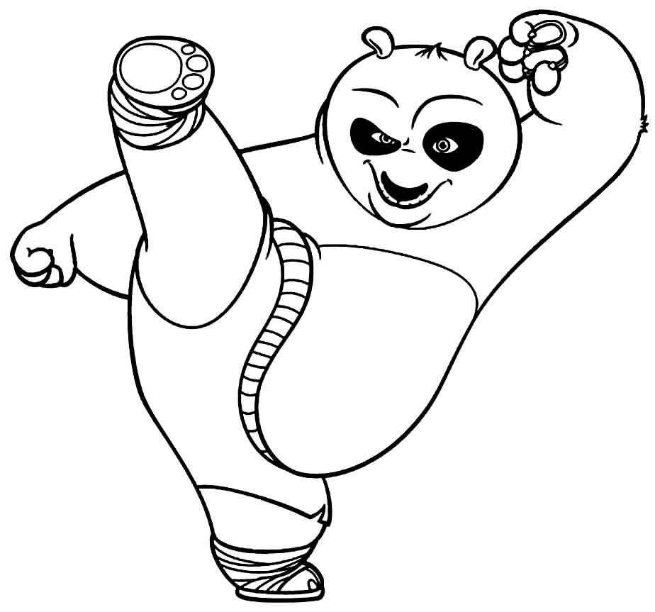 Kung Fu Panda Ausmalbilder 419