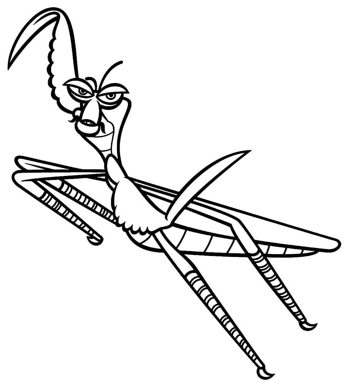 Kung Fu Panda Ausmalbilder 517