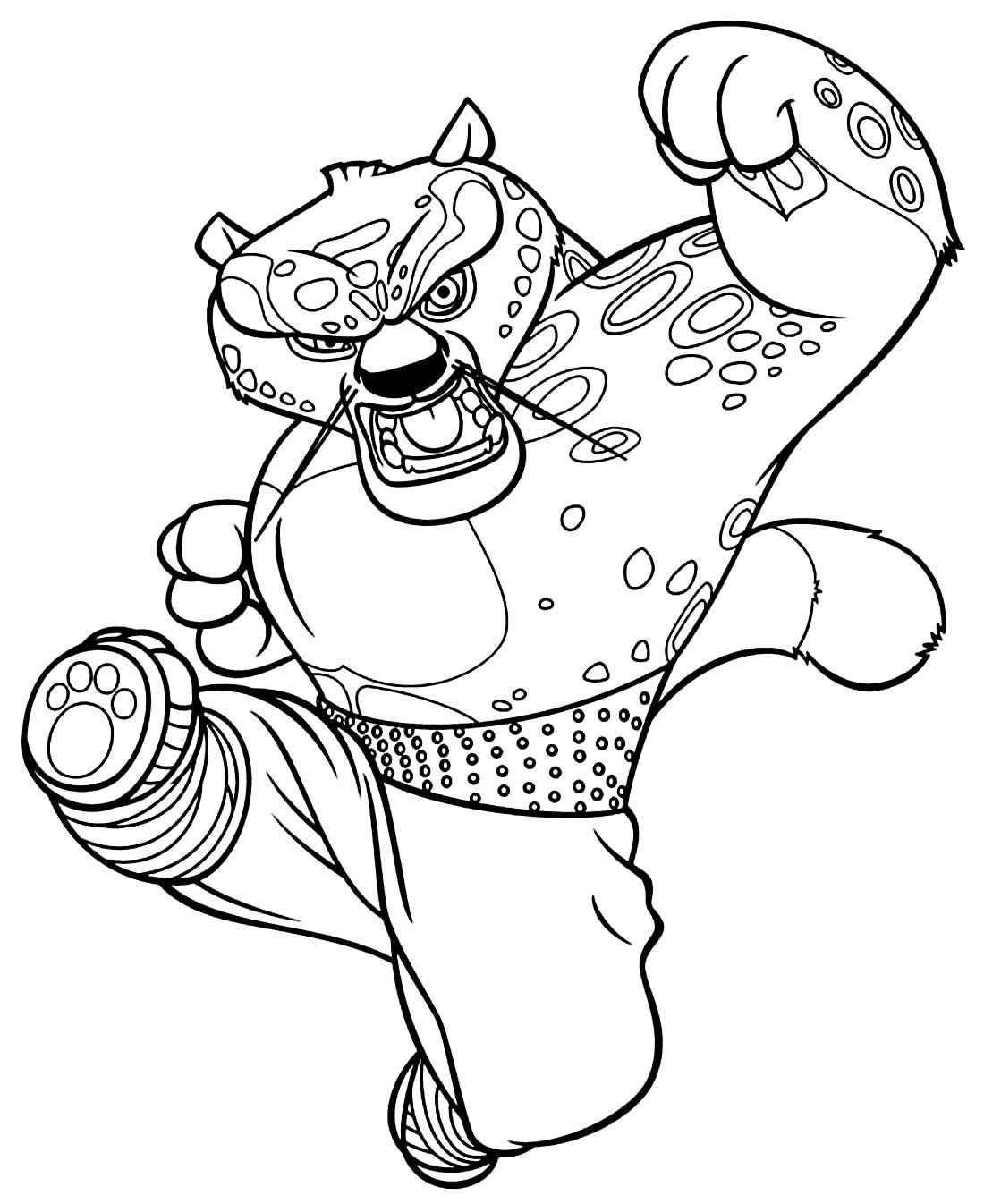 Kung Fu Panda Ausmalbilder 604