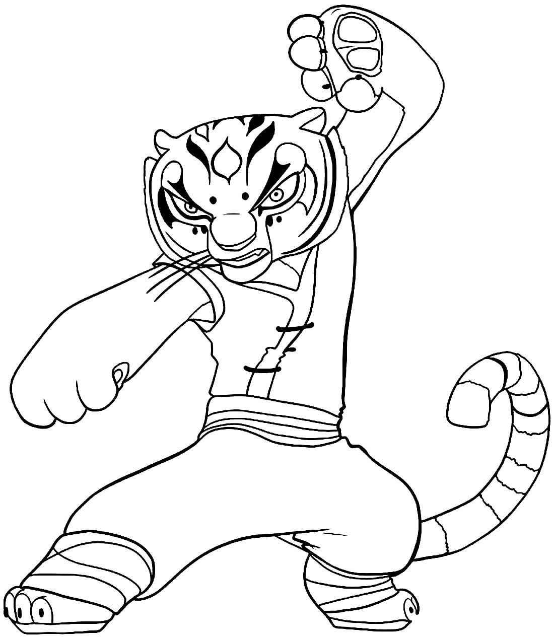 Kung Fu Panda Ausmalbilder 957