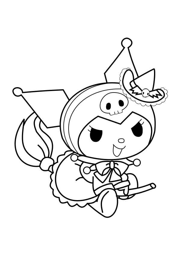 Kuromi Ausmalbilder 343