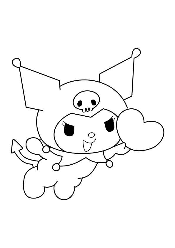 Kuromi Ausmalbilder 362