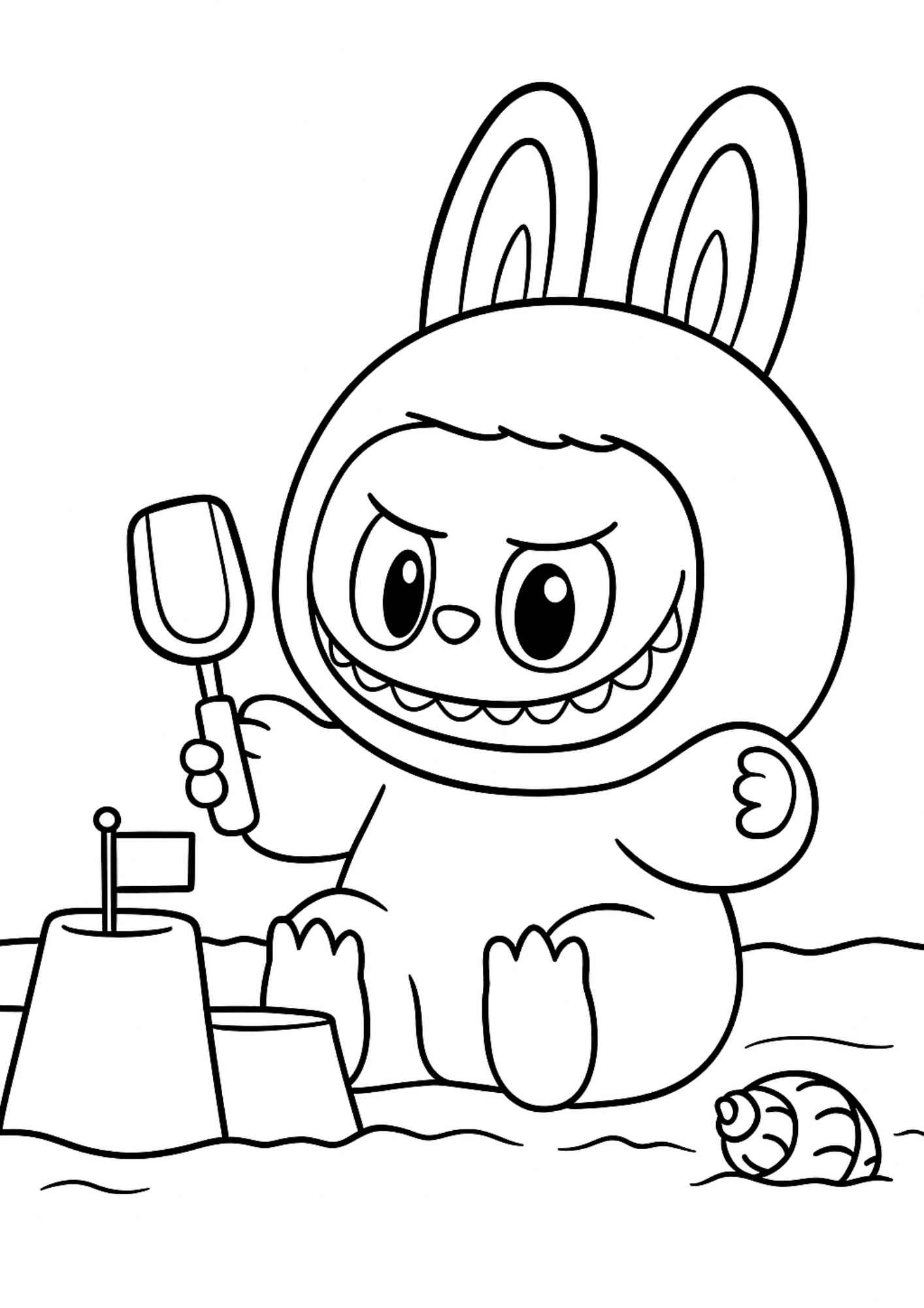 Labubu Ausmalbilder 037