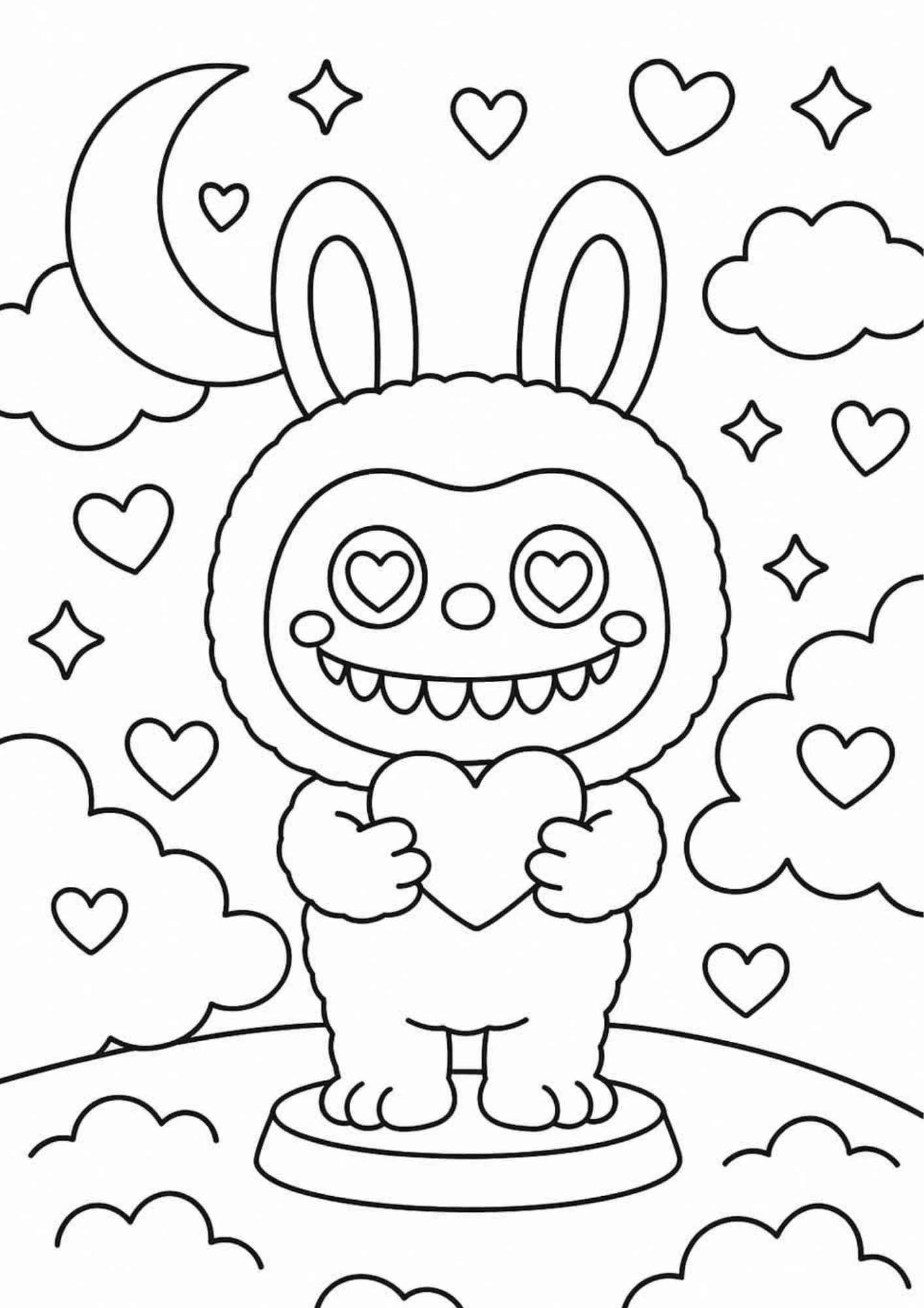 Labubu Ausmalbilder 114