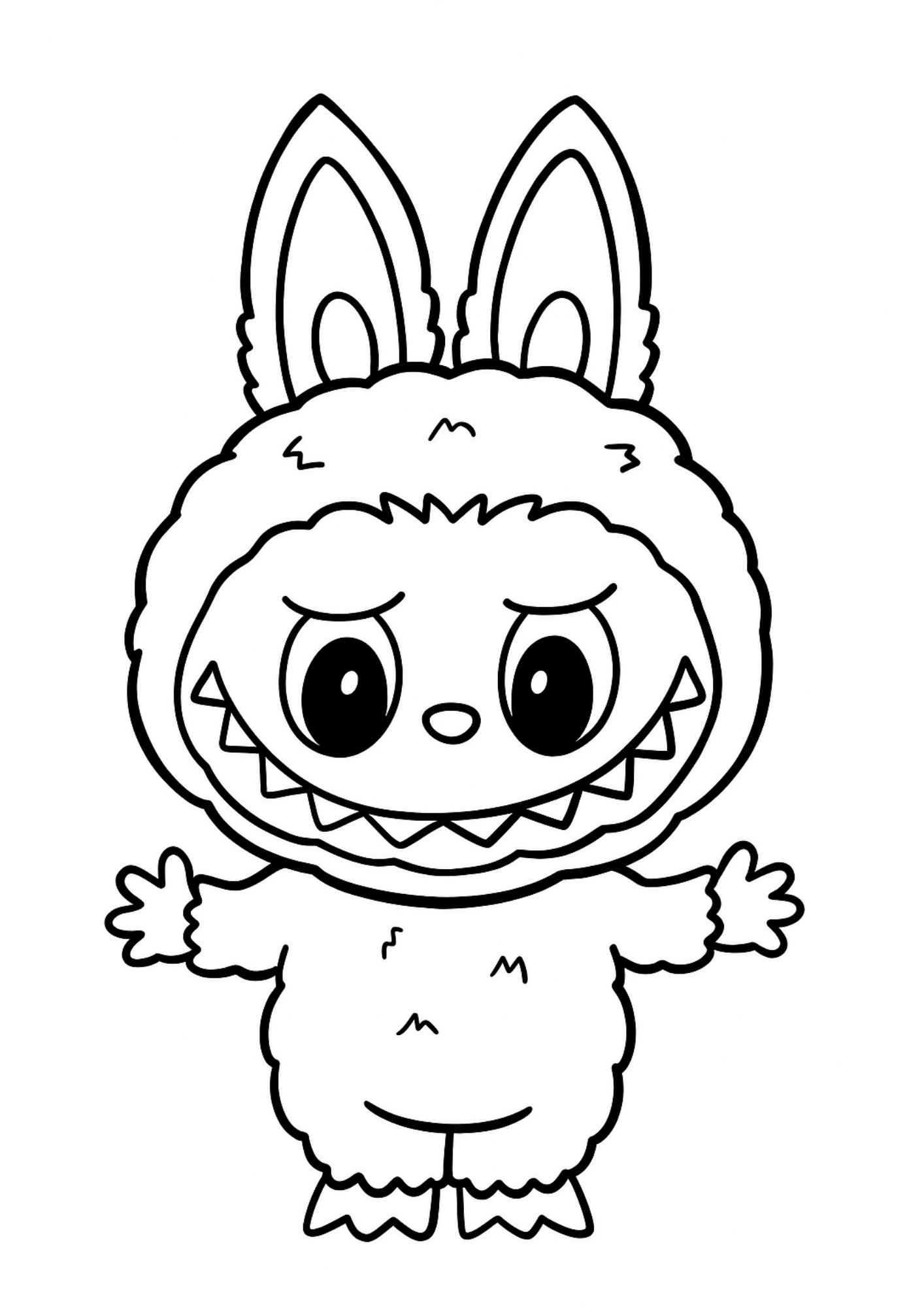 Labubu Ausmalbilder 131