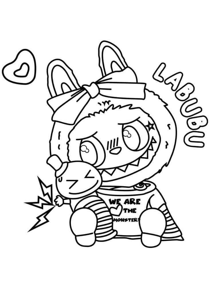 Labubu Ausmalbilder 141