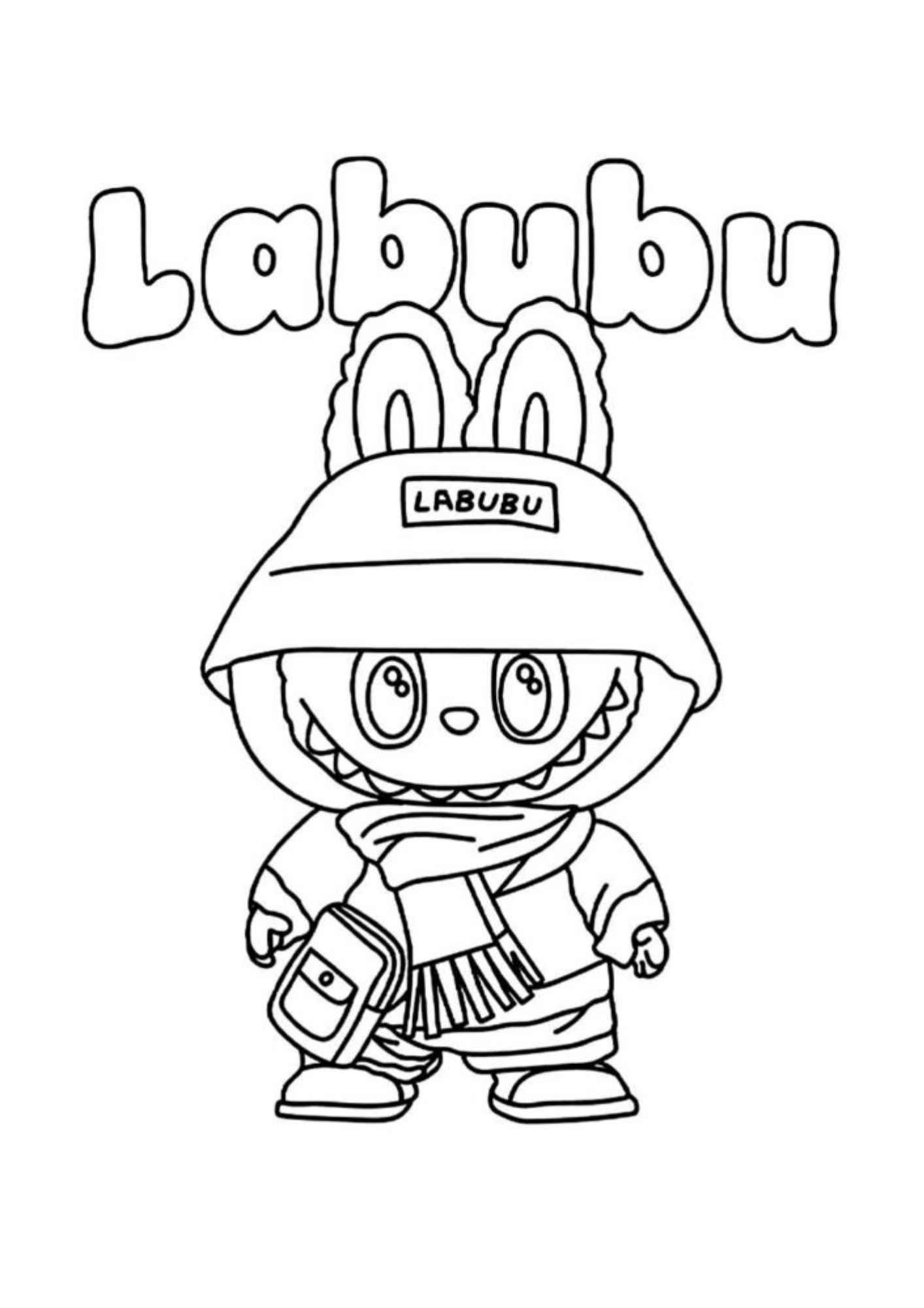 Labubu Ausmalbilder 494