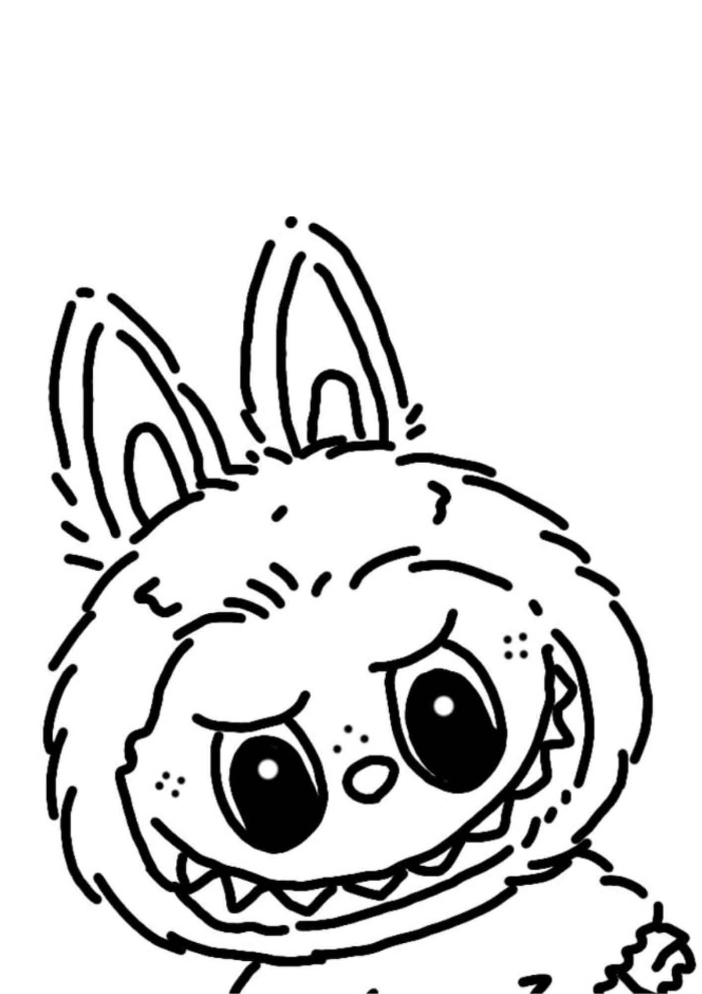 Labubu Ausmalbilder 854