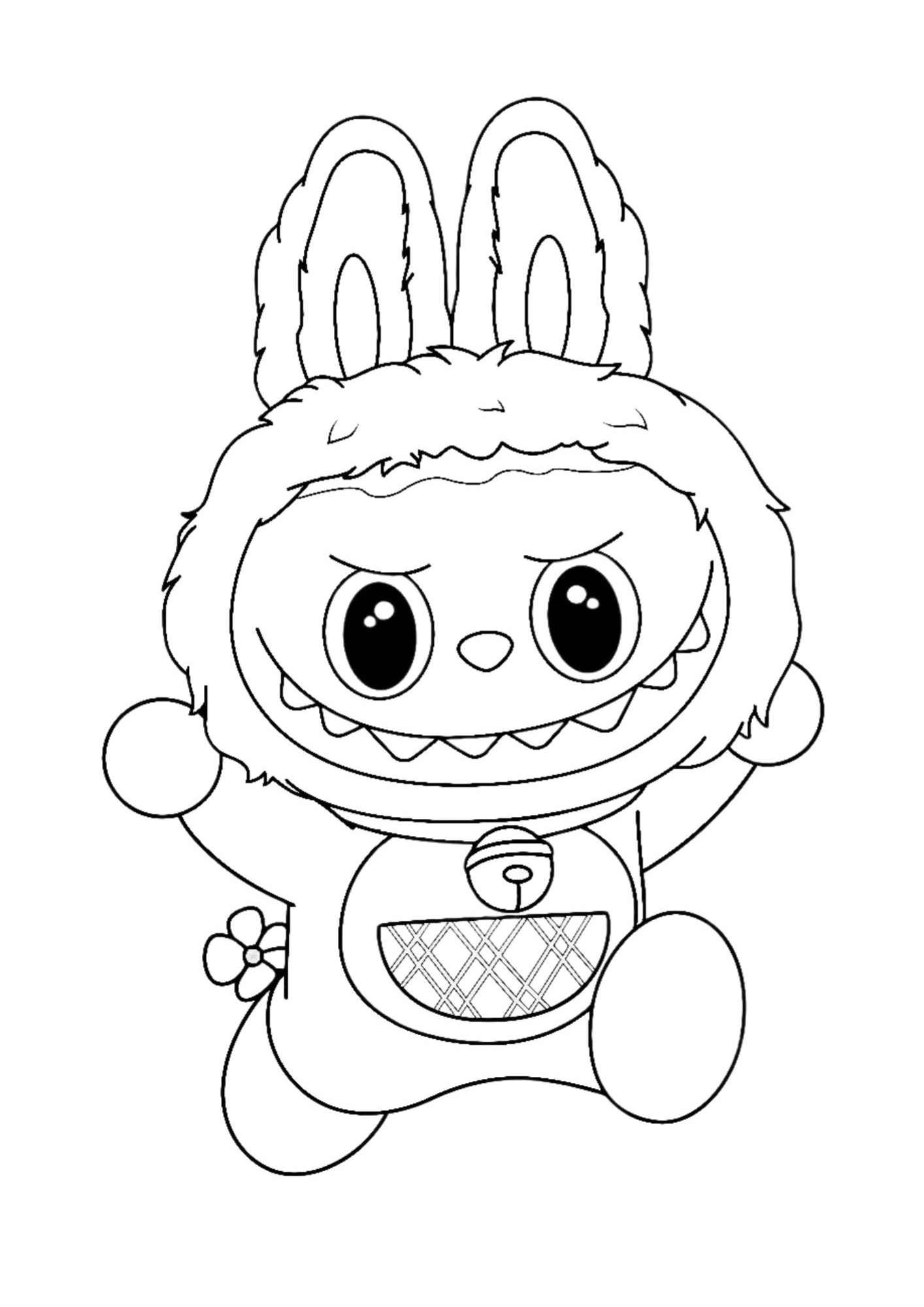 Labubu Ausmalbilder 916