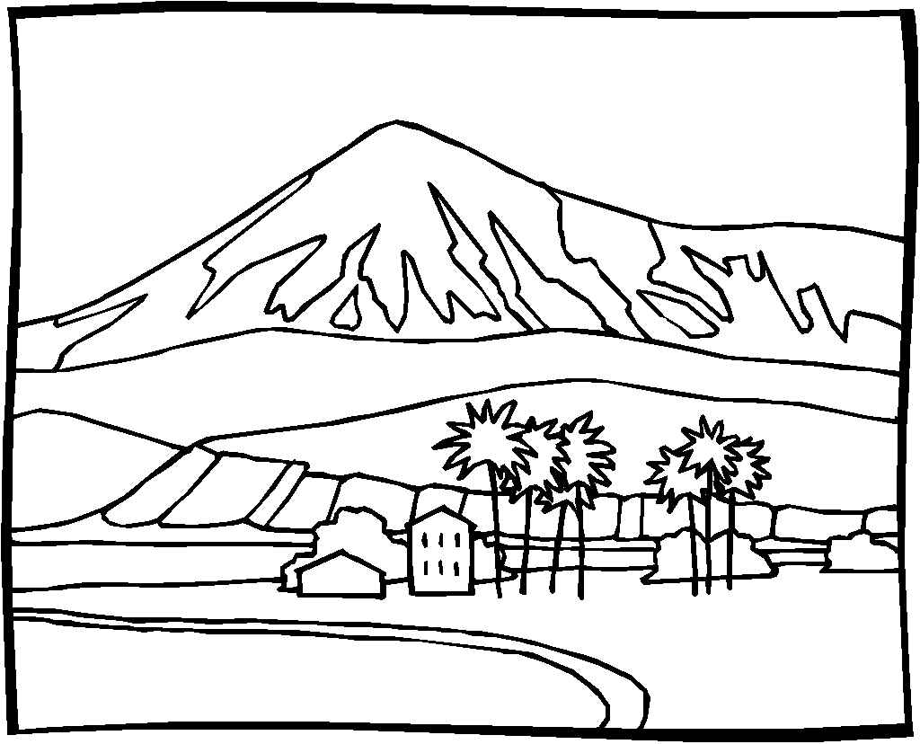 Landschaften Ausmalbilder 446