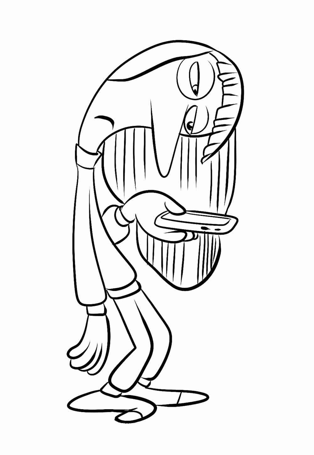 Langeweile von innen nach außen Ausmalbilder 211