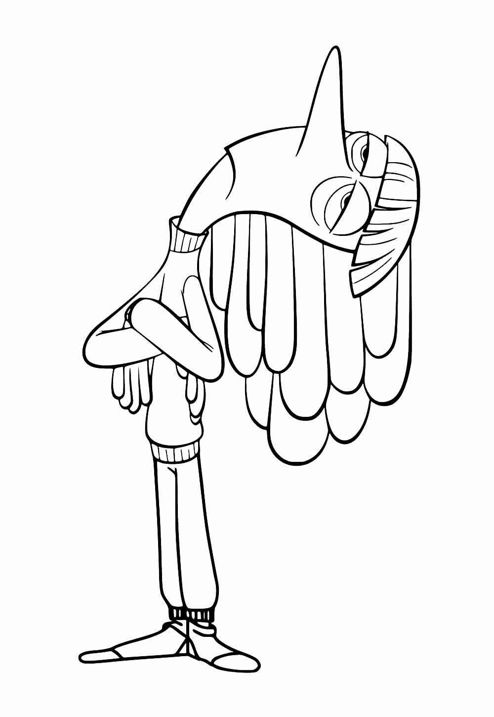 Langeweile von innen nach außen Ausmalbilder 334