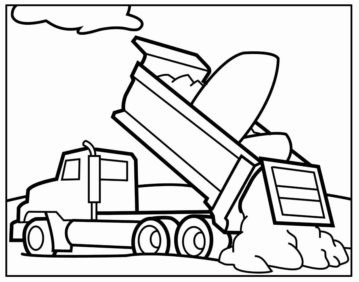 Lastwagen Ausmalbilder 078