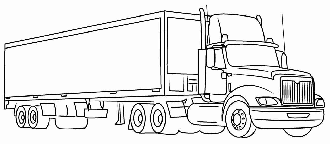 Lastwagen Ausmalbilder 268