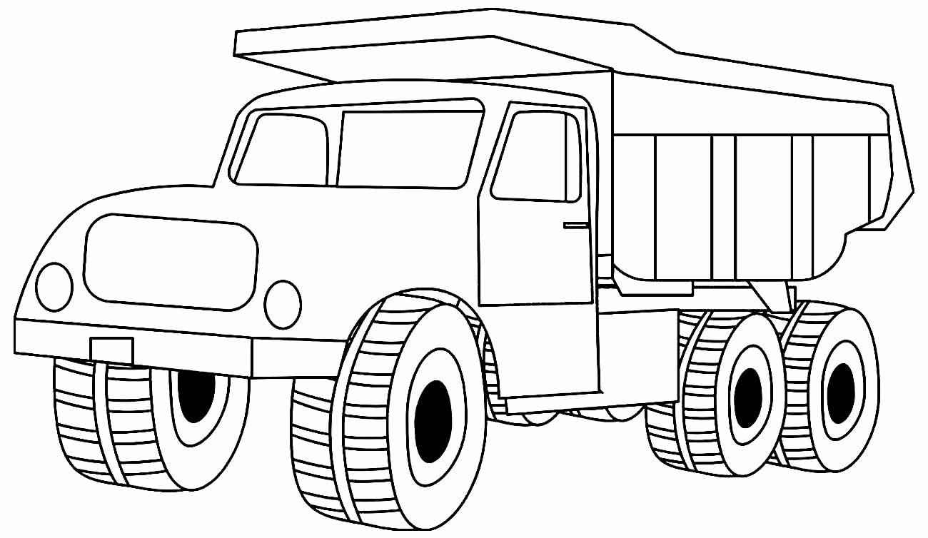 Lastwagen Ausmalbilder 353