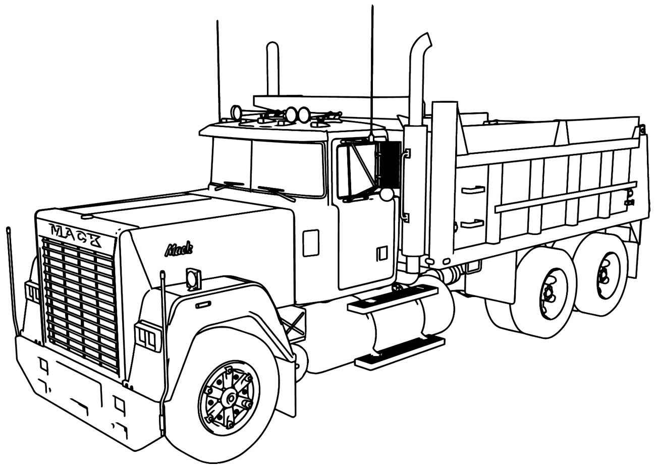 Lastwagen Ausmalbilder 408