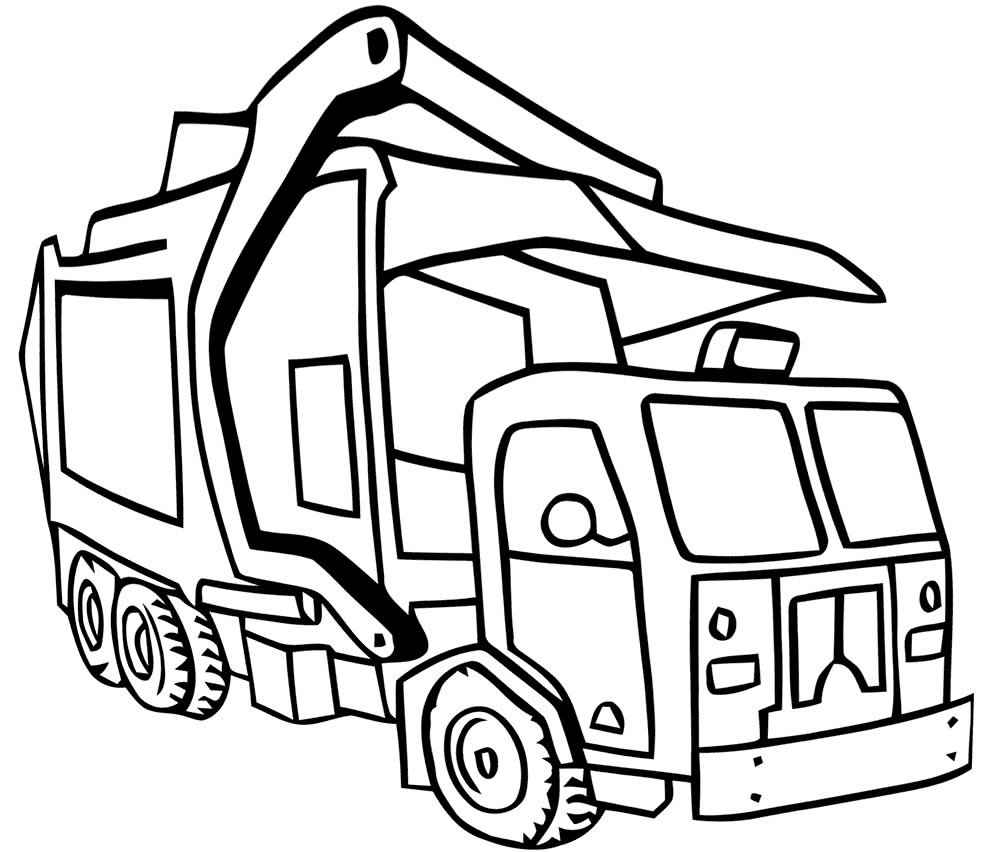 Lastwagen Ausmalbilder 565