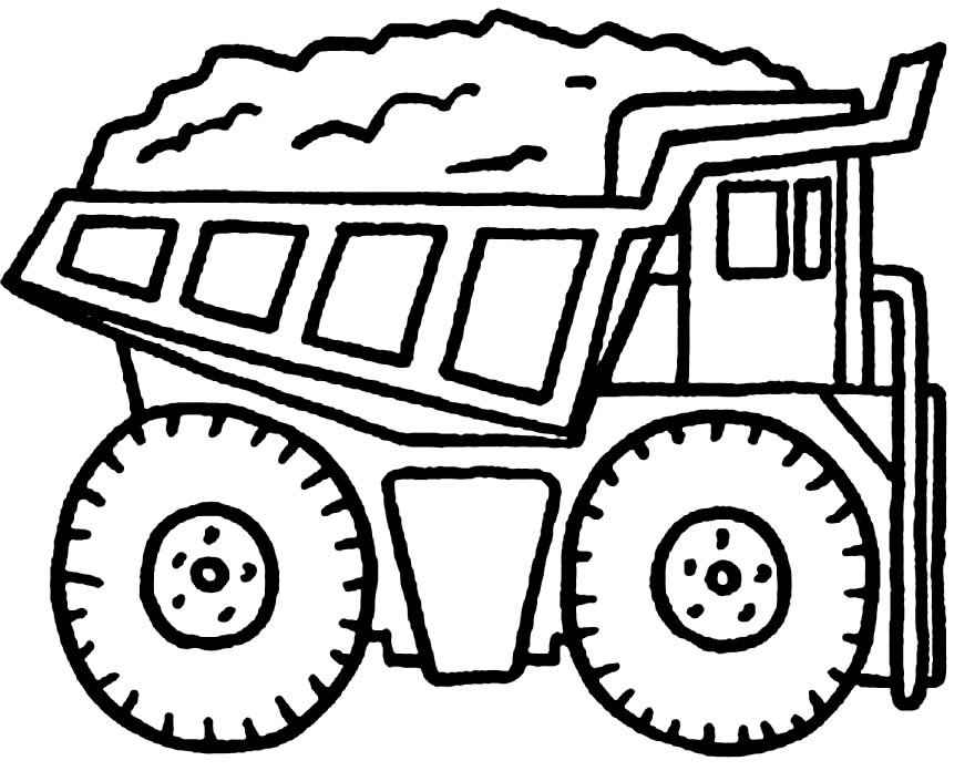 Lastwagen Ausmalbilder 679