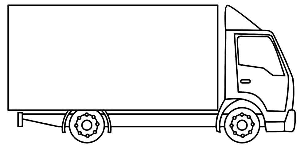 Lastwagen Ausmalbilder 756