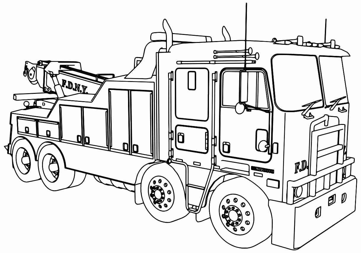 Lastwagen Ausmalbilder 866