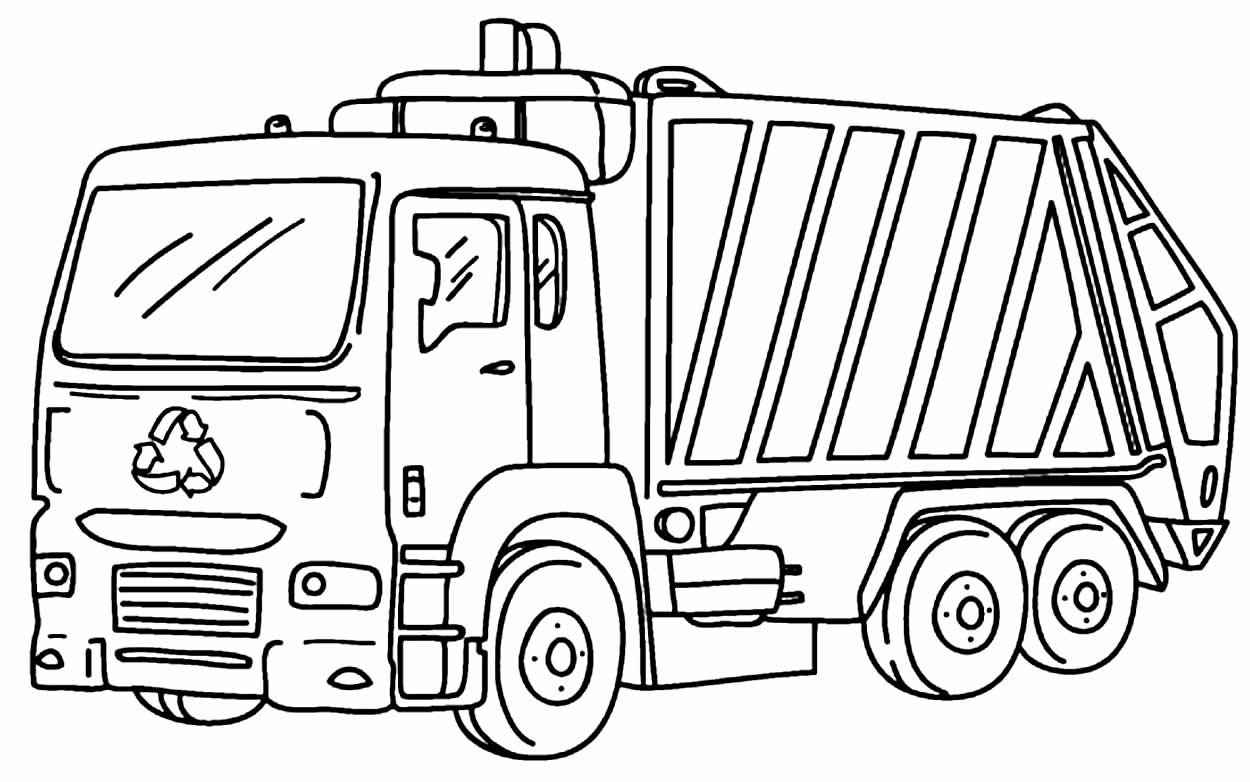 Lastwagen Ausmalbilder 941