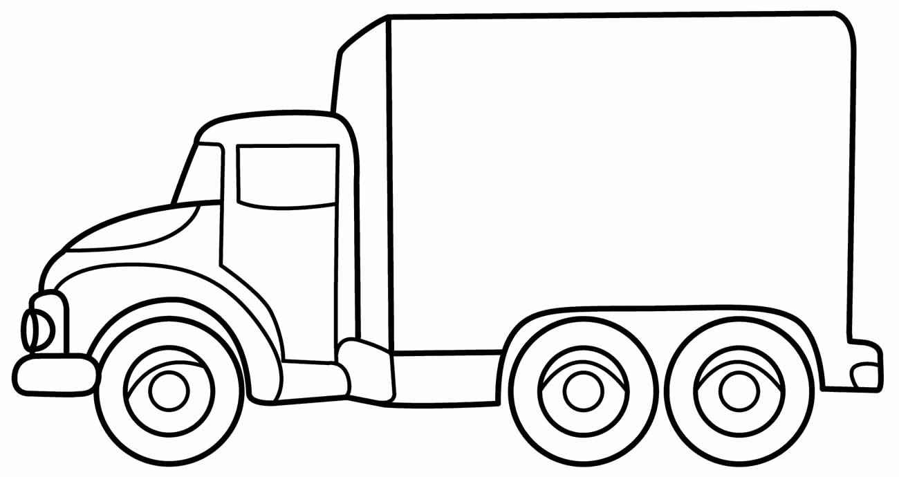 Lastwagen Ausmalbilder 950