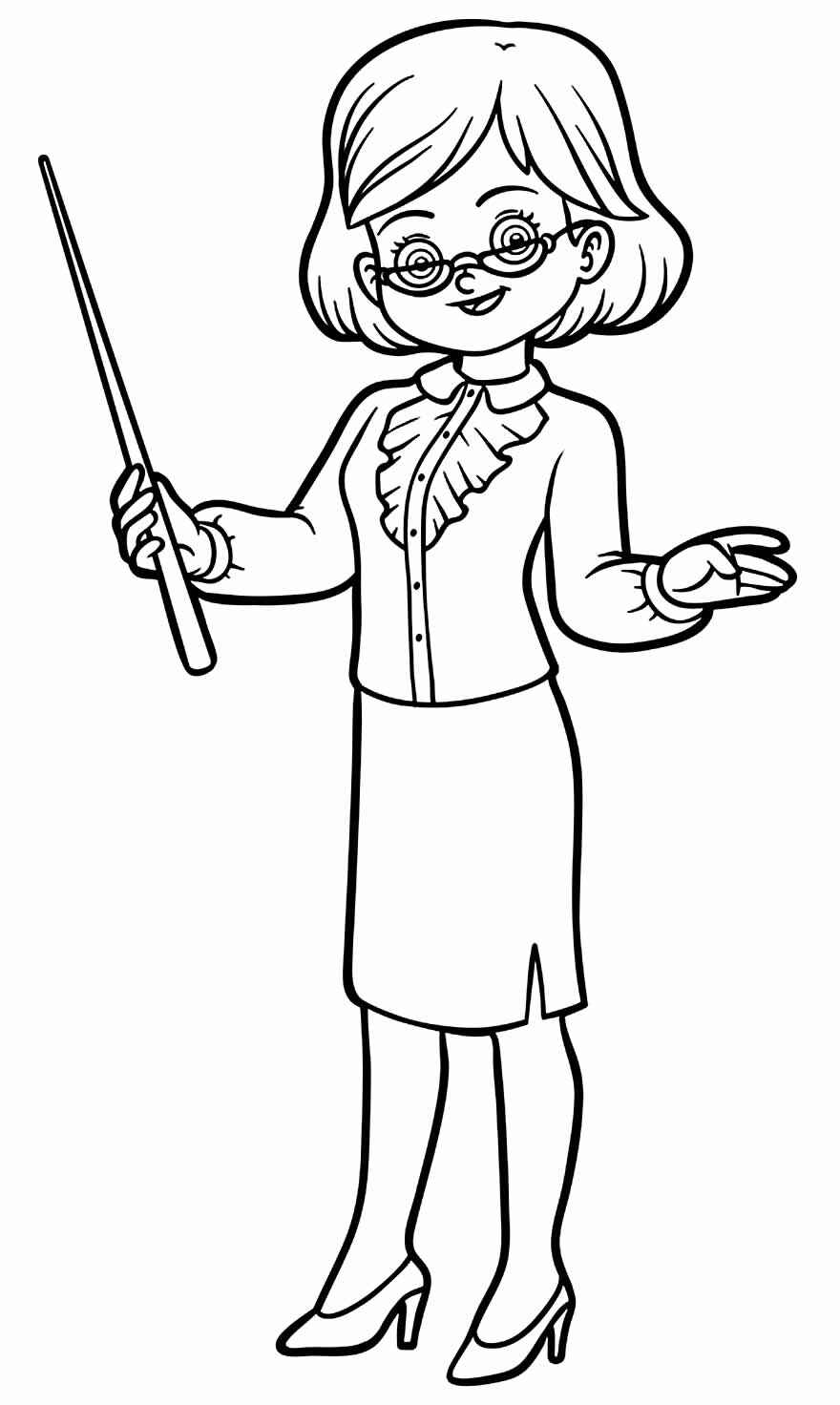 Lehrer Ausmalbilder 281