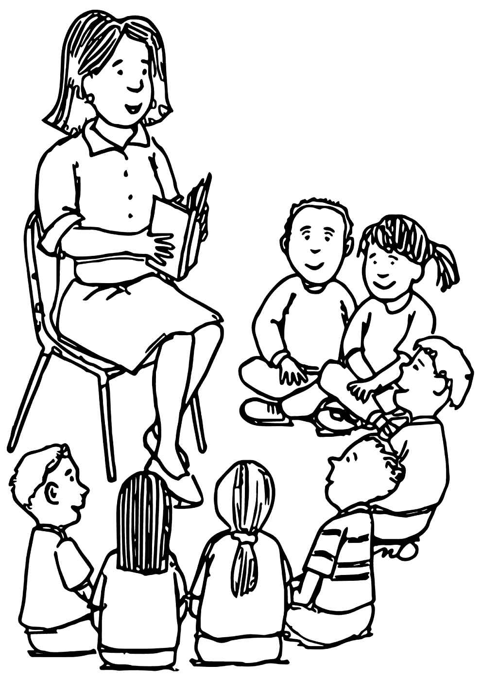 Lehrer Ausmalbilder 483