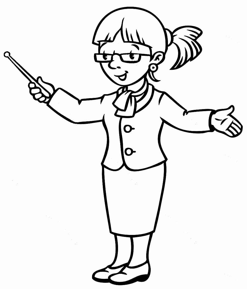 Lehrer Ausmalbilder 757