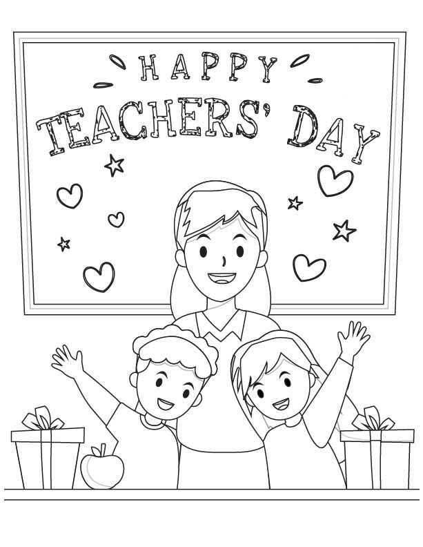 Lehrer Ausmalbilder 808