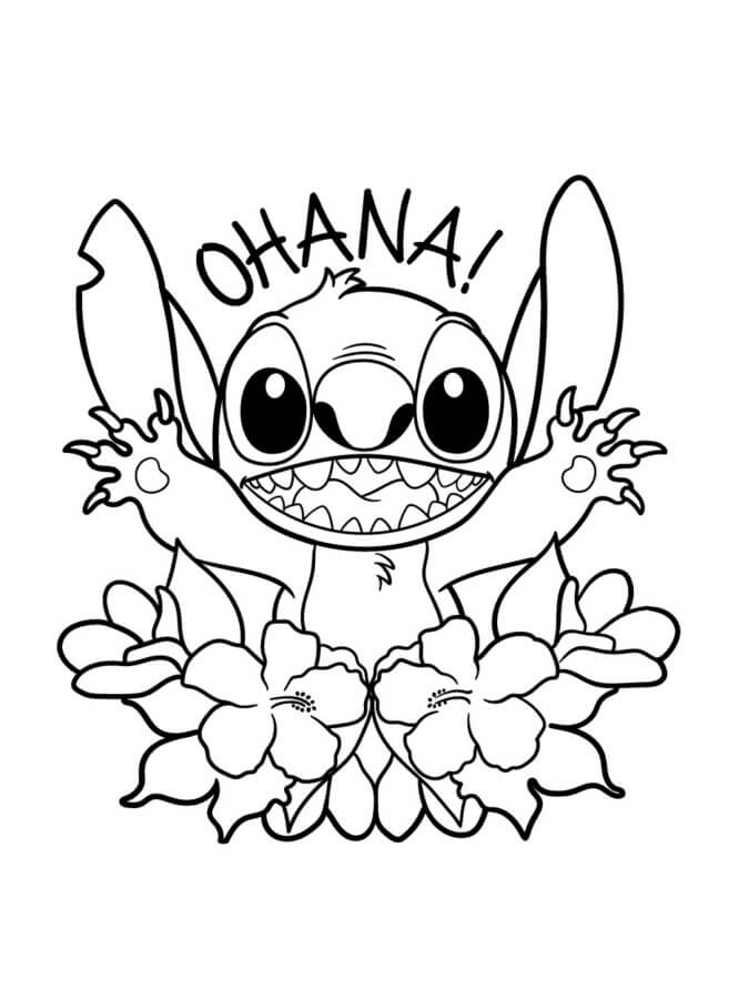 Lilo und Stitch Ausmalbilder 194