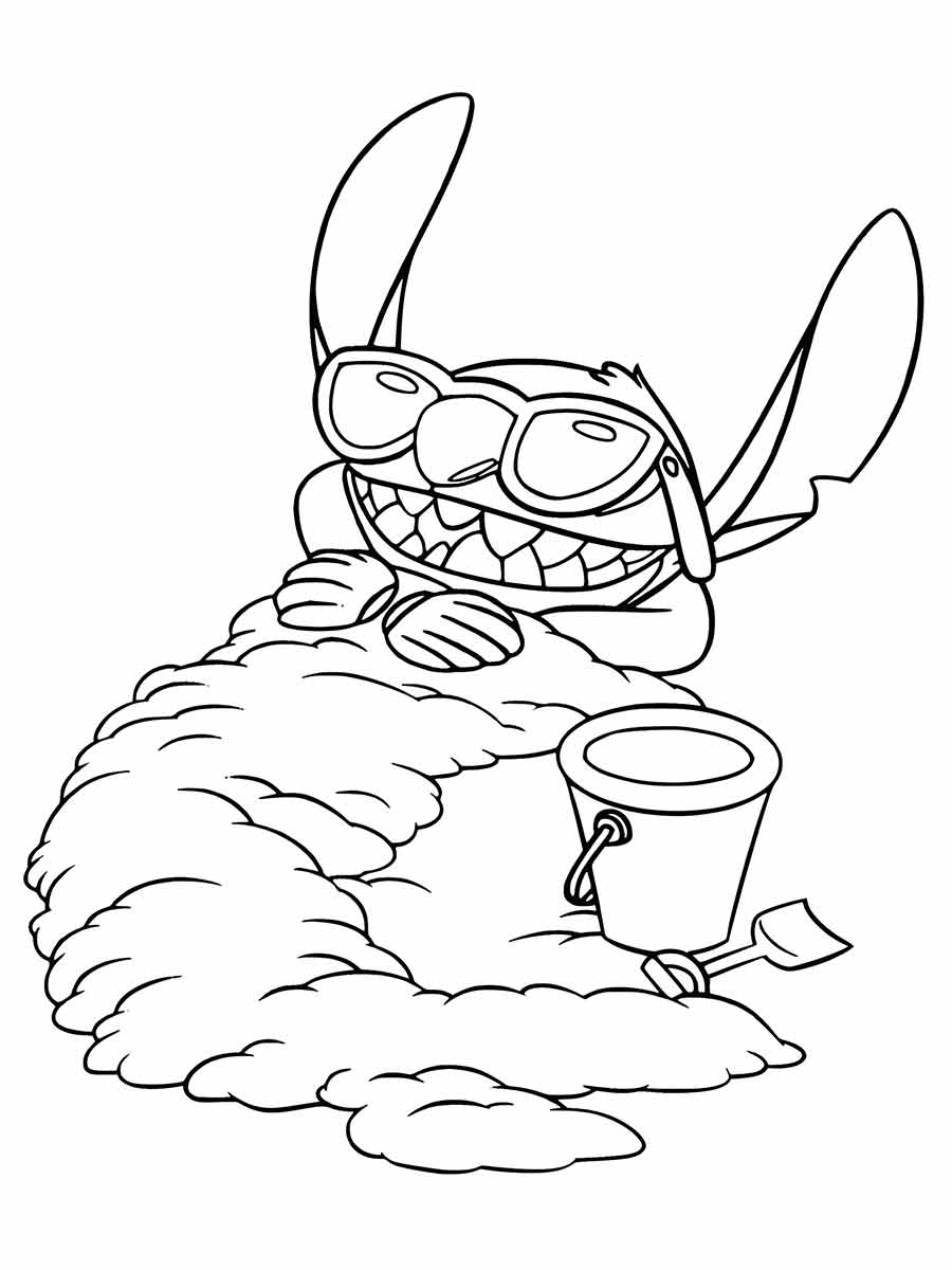 Lilo und Stitch Ausmalbilder 223