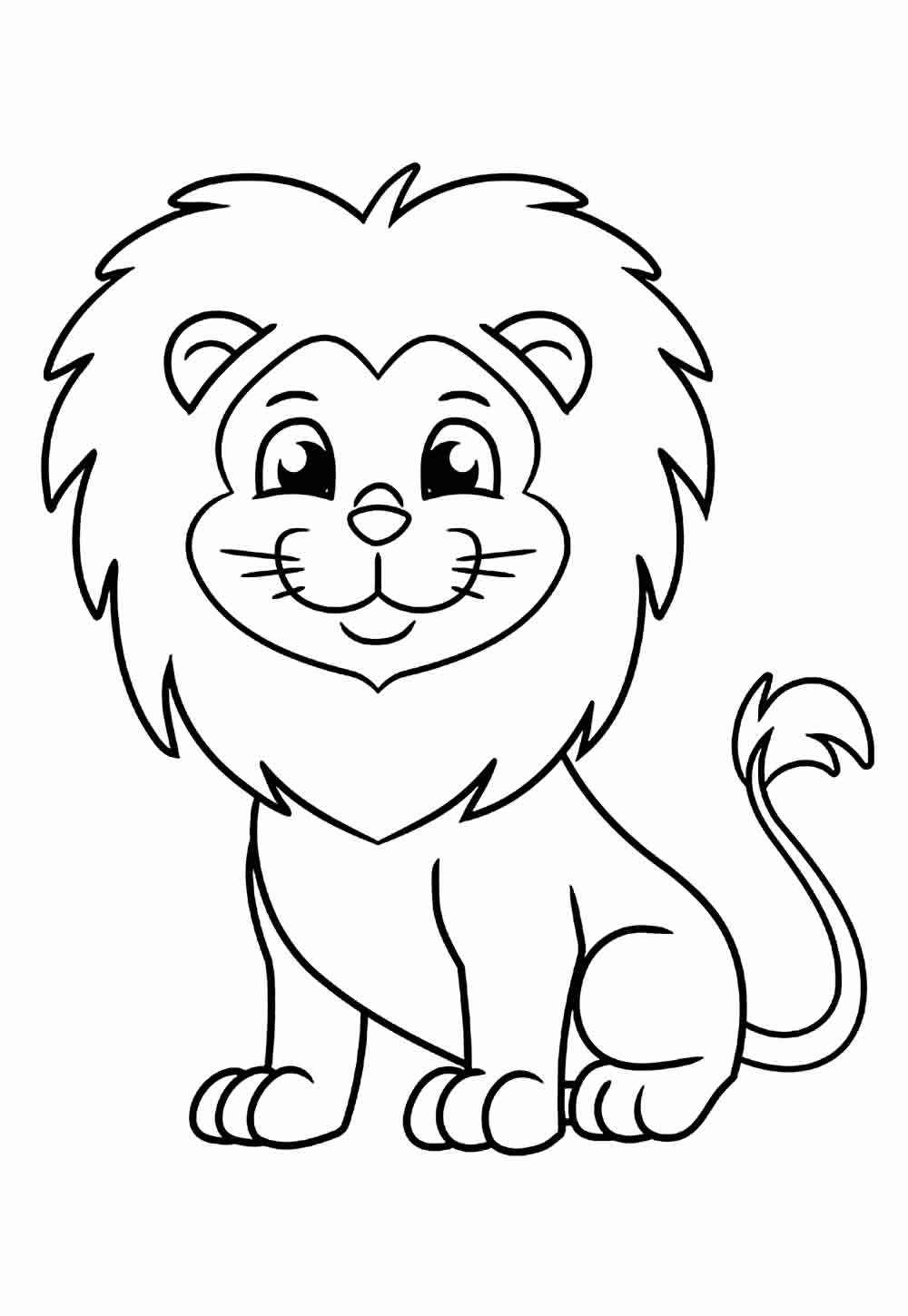 Löwe Ausmalbilder 321