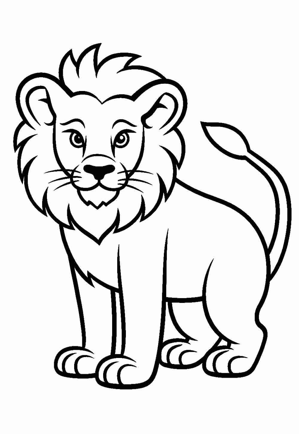 Löwe Ausmalbilder 324