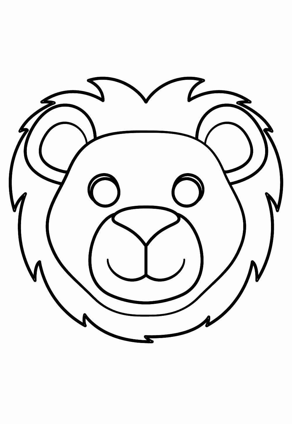 Löwe Ausmalbilder 887