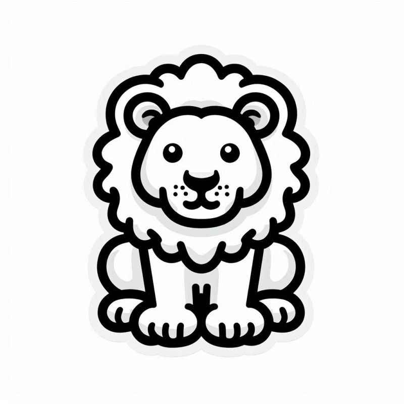 Löwe Ausmalbilder 905