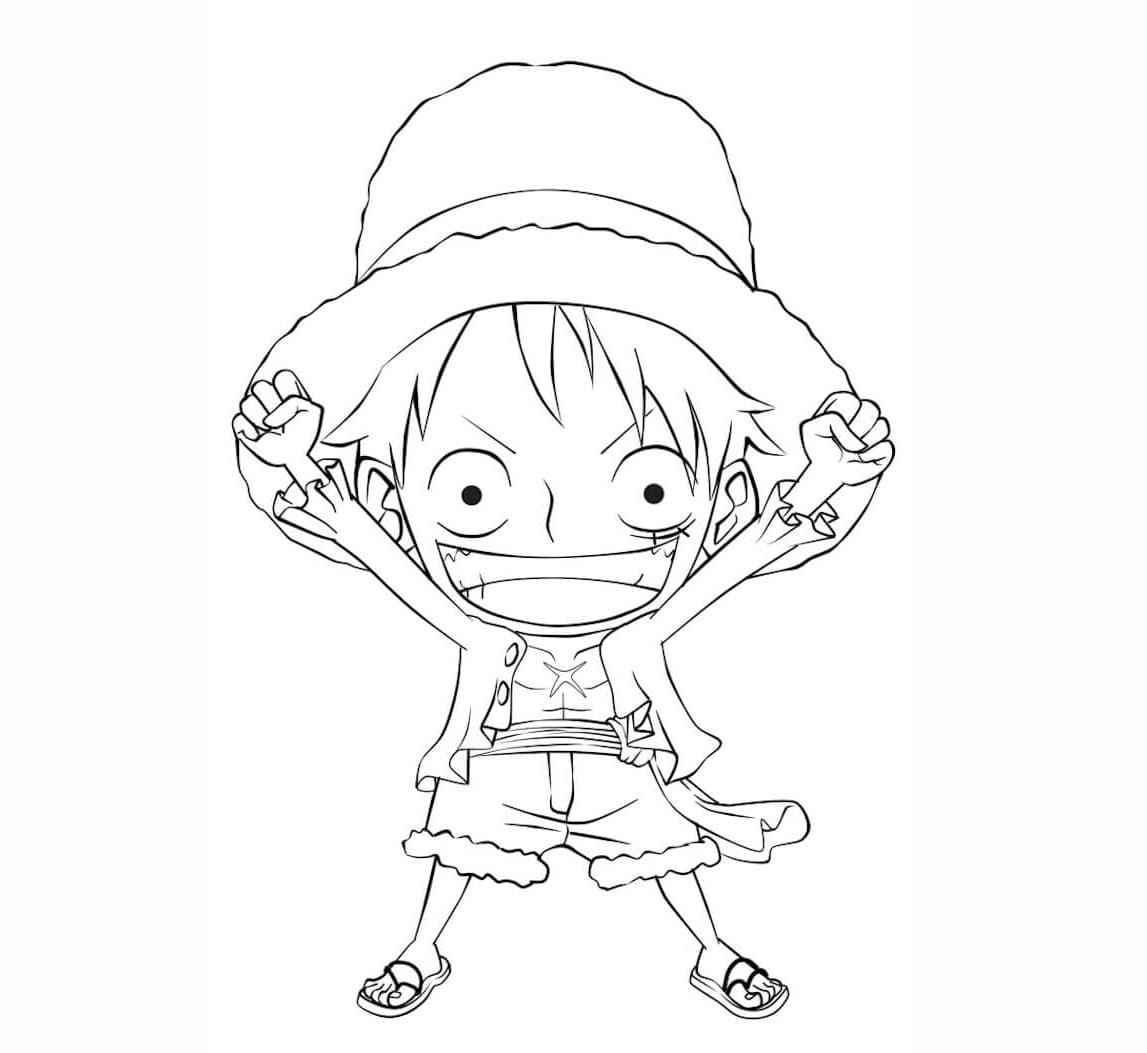 Luffy Ausmalbilder 011